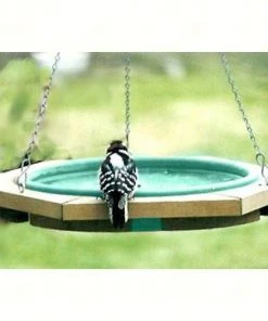 Looker Classic Hanging Wood Bird Bath