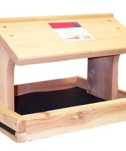 Songbird Essentials Unique Bird Feeders Fly-Thru Bird Feeder With Removable Tray