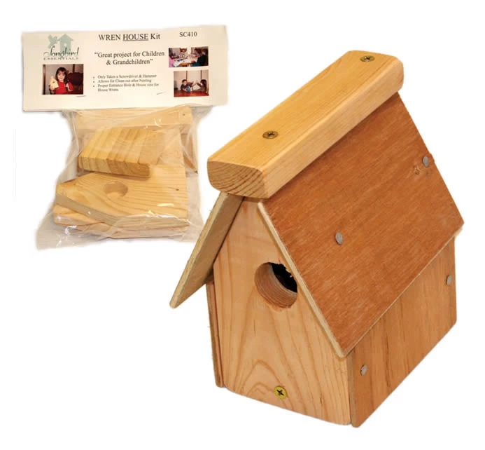 Songbird Essentials Wren Birdhouse Kit Birdhouse Kits 3 Songbird Essentials Wren Birdhouse Kit Birdhouse Kits