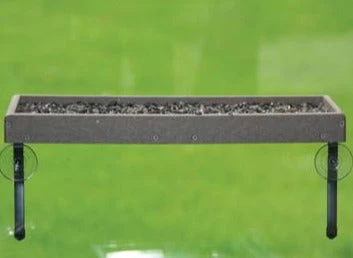 Birds Choice Large Window Mount Platform Feeder- Recycled 4 Birds Choice Large Window Mount Platform Feeder- Recycled