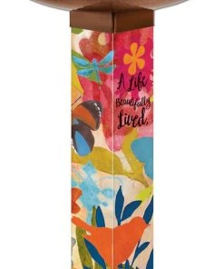 Studio M Sentimental Journey Tall Bird Bath