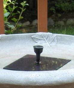 Smart Solar Staked & Pedestal Bird Baths Country Gardens Tall Solar Fountain Birdbath