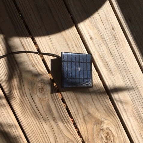 The Birdhouse Chick Red Petals Solar Bubbler Bird Bath 6 The Birdhouse Chick Red Petals Solar Bubbler Bird Bath