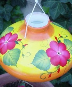 Lone Wolf Hummingbird Feeders Large Ceramic Hummingbird Feeder