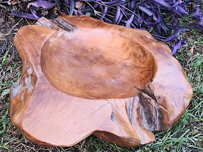 The Birdhouse Chick Home & Garden Accents Decorative Teak Wood Bowls 10 The Birdhouse Chick Home & Garden Accents Decorative Teak Wood Bowls