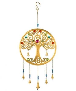 Evergreen Enetrprises Tree Of Life Garden Bell Wind Chimes