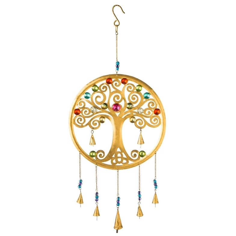 Evergreen Enetrprises Tree Of Life Garden Bell Wind Chimes 4 Evergreen Enetrprises Tree Of Life Garden Bell Wind Chimes