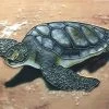 TileCraft Plaques, Stepping Stones & Wall Decor Sea Turtle Ceramic Tile
