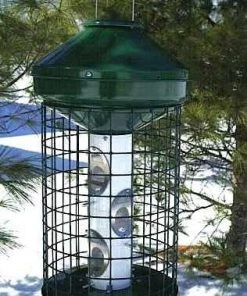 Vari-Crafts Squirrel-Proof Feeders Deluxe Large Capacity Squirrel-Proof Feeder