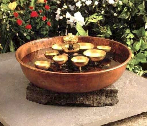 Woodstock Chimes Water Bell Copper Fountain/Chime Wind Chimes 3 Woodstock Chimes Water Bell Copper Fountain/Chime Wind Chimes