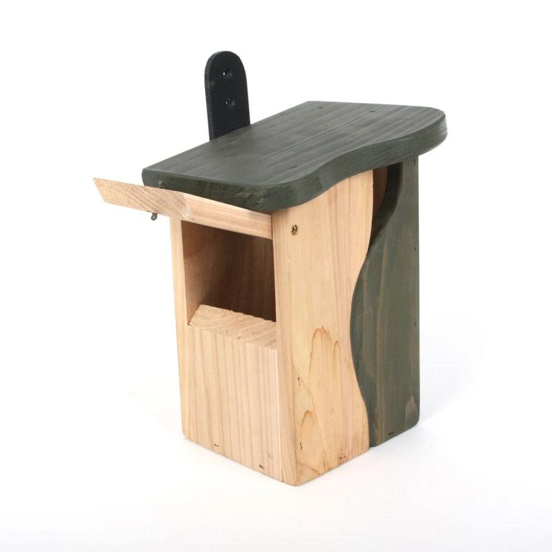 Wildlife World Natural Entry Wood Birdhouse 5 Wildlife World Natural Entry Wood Birdhouse