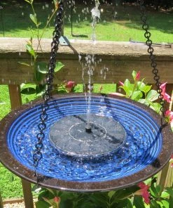 The Birdhouse Chick Deck & Ground Bird Baths Solar Bird Bath With Stand 9 The Birdhouse Chick Deck & Ground Bird Baths Solar Bird Bath With Stand