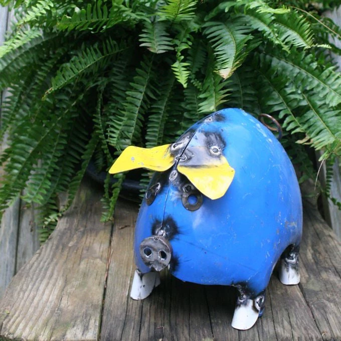 The Birdhouse Chick Large Pig Yard Art 3 The Birdhouse Chick Large Pig Yard Art