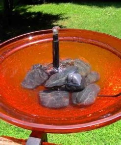 The Birdhouse Chick Solar Bubbler Bird Bath-Deck Mount Or Ground Deck & Ground Bird Baths 10 The Birdhouse Chick Solar Bubbler Bird Bath-Deck Mount Or Ground Deck & Ground Bird Baths