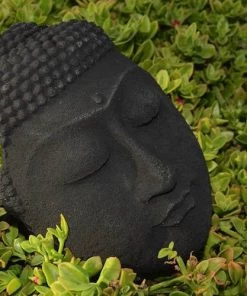 Garden Age Supply Statuary & Sculpture Buddha Face Sculpture