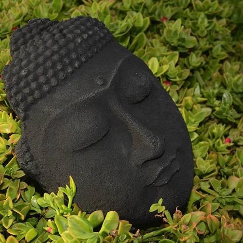 Garden Age Supply Statuary & Sculpture Buddha Face Sculpture 3 Garden Age Supply Statuary & Sculpture Buddha Face Sculpture