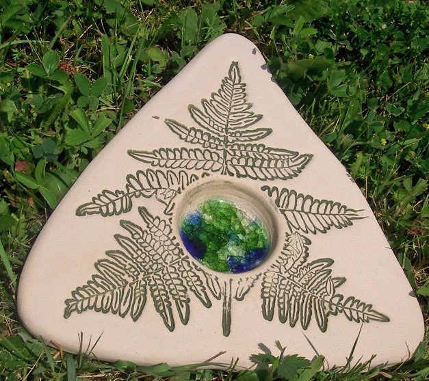 Amaranth Stoneware Butterfly Puddler Fern Design Butterflies 3 Amaranth Stoneware Butterfly Puddler Fern Design Butterflies
