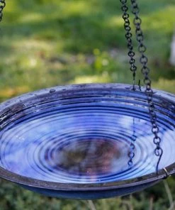 The Birdhouse Chick Hanging Bird Baths Solar Hanging Bird Bath 13 The Birdhouse Chick Hanging Bird Baths Solar Hanging Bird Bath