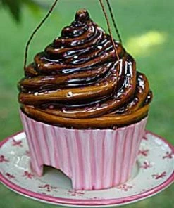 Popular Ceramic Cupcake Bird Feeder 6 Popular Ceramic Cupcake Bird Feeder