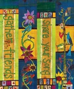 Studio M Gather Friends Tall Bird Bath