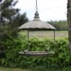 Esschert Design Antique Hanging Tray Bird Feeder 2 Esschert Design Antique Hanging Tray Bird Feeder