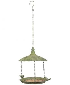 Esschert Design Antique Hanging Tray Bird Feeder 7 Esschert Design Antique Hanging Tray Bird Feeder