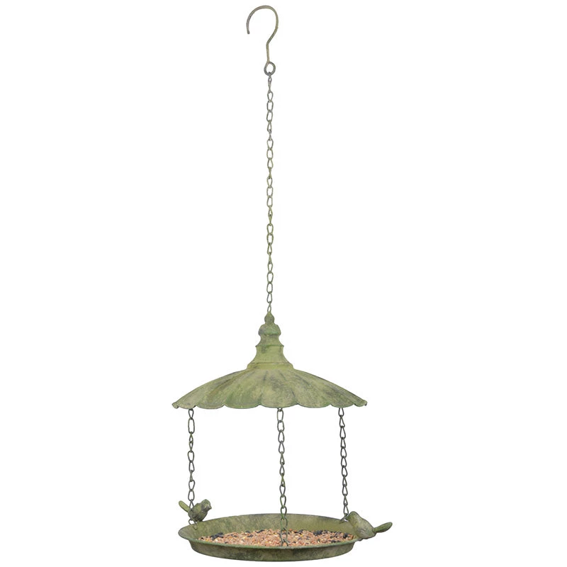 Esschert Design Antique Hanging Tray Bird Feeder 5 Esschert Design Antique Hanging Tray Bird Feeder