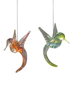 The Birdhouse Chick Hummingbird Sun Catcher Wind Chimes