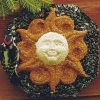 Pine Tree Farms Large Sun Face BirdSeed Wreath