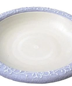 The Birdhouse Chick Large Solar Fountain Bird Bath