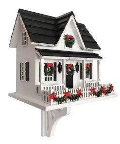 Home Bazaar Unique Birdhouses Lighted Holiday Birdhouse