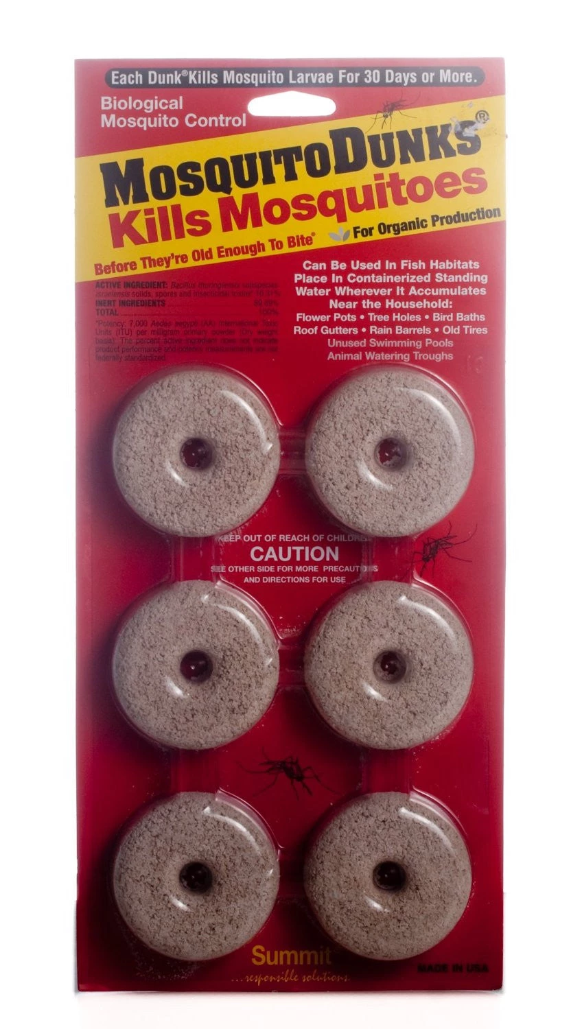 Summit Mosquito Dunks Pest Deterrents 3 Summit Mosquito Dunks Pest Deterrents