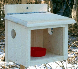 Coveside Conservation Bluebird Feeders Post Mount Wooden Bluebird Feeder 3 Coveside Conservation Bluebird Feeders Post Mount Wooden Bluebird Feeder