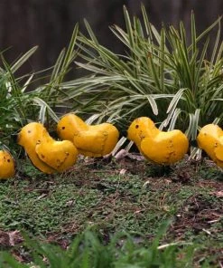 The Birdhouse Chick Statuary & Sculpture Baby Chicks Metal Yard Art Set/3