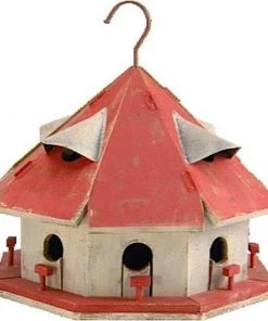 Barnstorm Red Roof Motel Birdhouse Unique Birdhouses