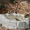 Birds Choice Deck & Ground Bird Baths Rocky Mountain Ground Bath With Dripper 1 Birds Choice Deck & Ground Bird Baths Rocky Mountain Ground Bath With Dripper