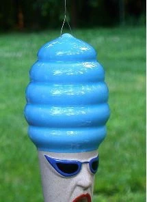 Birchstone Studios Hot Lips Hilda Stoneware Bird Feeder