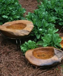 The Birdhouse Chick Deck & Ground Bird Baths Teak Bird Bath, Deck-Mount Or Ground 2 Sizes 7 The Birdhouse Chick Deck & Ground Bird Baths Teak Bird Bath, Deck-Mount Or Ground 2 Sizes