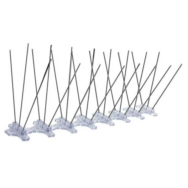 Bird B Gone, Inc. Pest Deterrents Bird-B-Gone Stainless Steel Bird Spikes 4 Bird B Gone, Inc. Pest Deterrents Bird-B-Gone Stainless Steel Bird Spikes