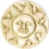 Burley Clay Sun Face Garden Plaque 2 Burley Clay Sun Face Garden Plaque