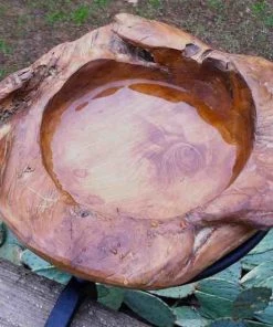 The Birdhouse Chick Deck & Ground Bird Baths Teak Bird Bath, Deck-Mount Or Ground 2 Sizes