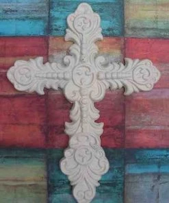 The Birdhouse Chick Cast Iron Cross Plaques, Stepping Stones & Wall Decor 5 The Birdhouse Chick Cast Iron Cross Plaques, Stepping Stones & Wall Decor